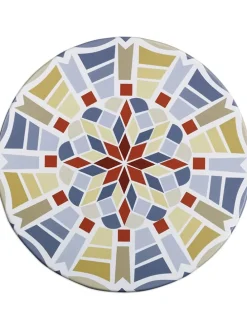 Spann-Tischdecke "Maximex" in Bunt - Ø 85 cm