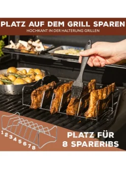 Spare Ribs- und Bratenhalter