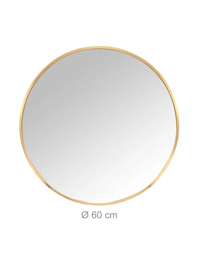 Spiegel in Gold - 60 cm