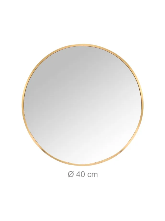 Spiegel in Gold - 40 cm
