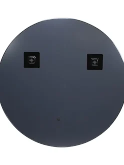 Spiegel in Schwarz - Ø 55 cm