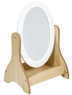 Spiegel in Weiß - (B)32 x (H)49 x (T)24 cm