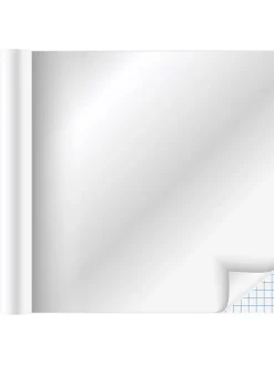 Spiegelfolie in Silber - (L)150 x (B)58 cm