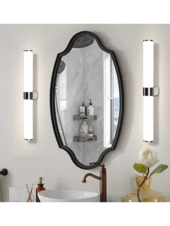 Spiegelleuchte LED in Chrom 15W 4000K Neutralweiß IP44 L 60CM