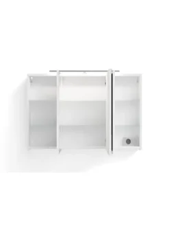 Spiegelschrank SPREE in weiß - B 100, H 60, T 20 cm