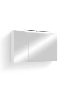 Spiegelschrank SPREE in weiß - B 100, H 60, T 20 cm