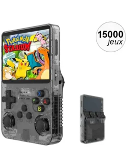 Spielkonsole in Schwarz - ab 6 Jahren