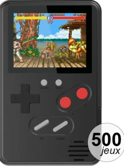 Spielkonsole "Slim" in Schwarz - ab 8 Jahren