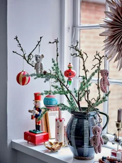 Spieluhr ''Waltz'' in Rot - (B)22 x (H)27 x (T)20 cm