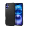 Spigen Liquid Air Hülle iPhone 16 Schwarz in Schwarz
