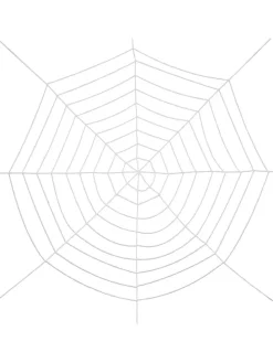 Spinnennetz in Weiß - Ø 300 cm