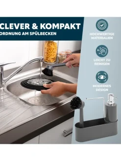 Spülbecken Organizer ca. 22 x 21 x 6,7 cm (B/H/T)