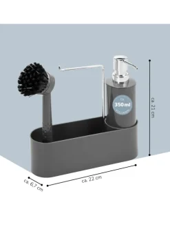Spülbecken Organizer ca. 22 x 21 x 6,7 cm (B/H/T)