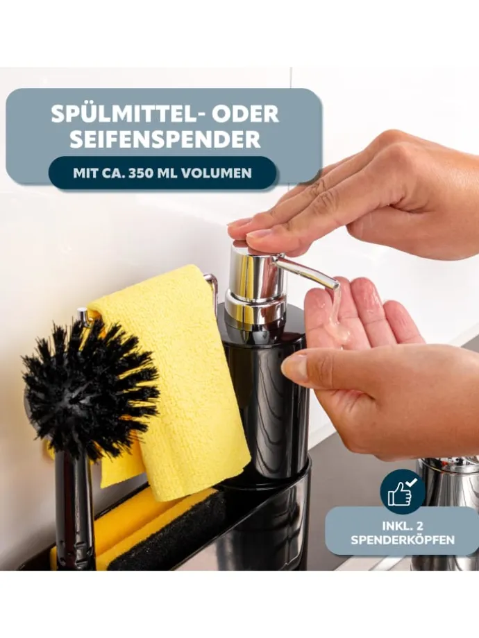 Spülbecken Organizer ca. 22 x 21 x 6,7 cm (B/H/T)