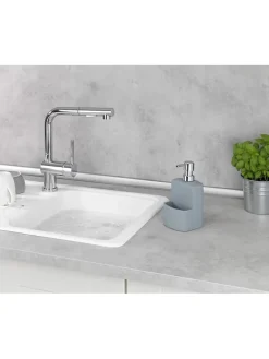 Spülmittelspender "Festival" in Grau - 380 ml