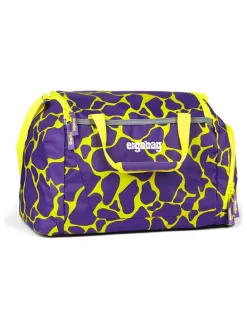 Sporttasche "SuBärkraft" in Lila - (B)40 x (H)30 x (T)25 cm