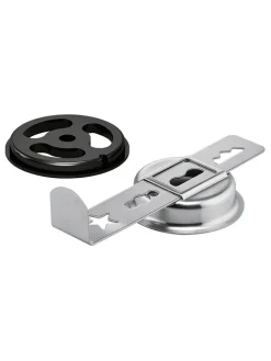 Spritzgebäckvorsatz in Silber