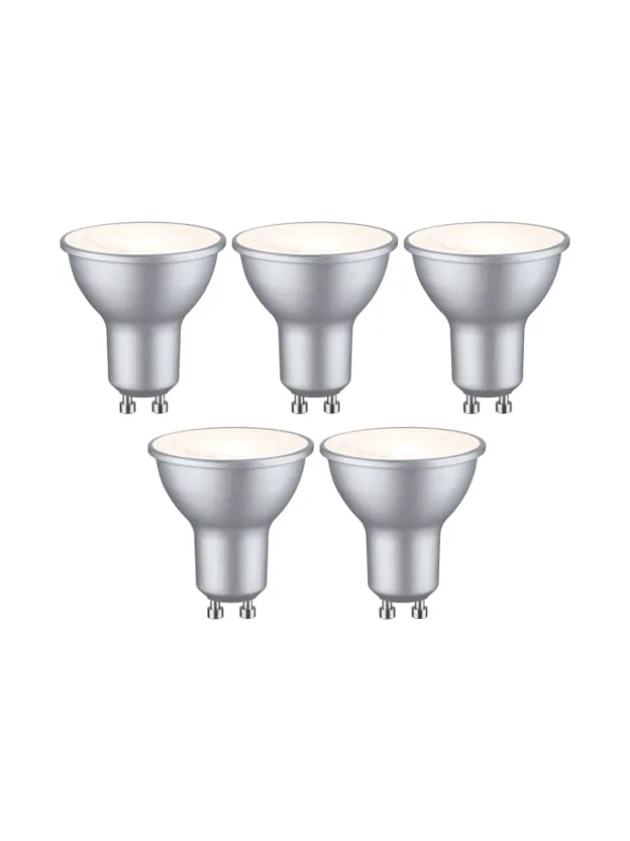 Standard 230V LED Reflektor Reflektor GU10 460lm 4,9W 2700K Weißaluminium E