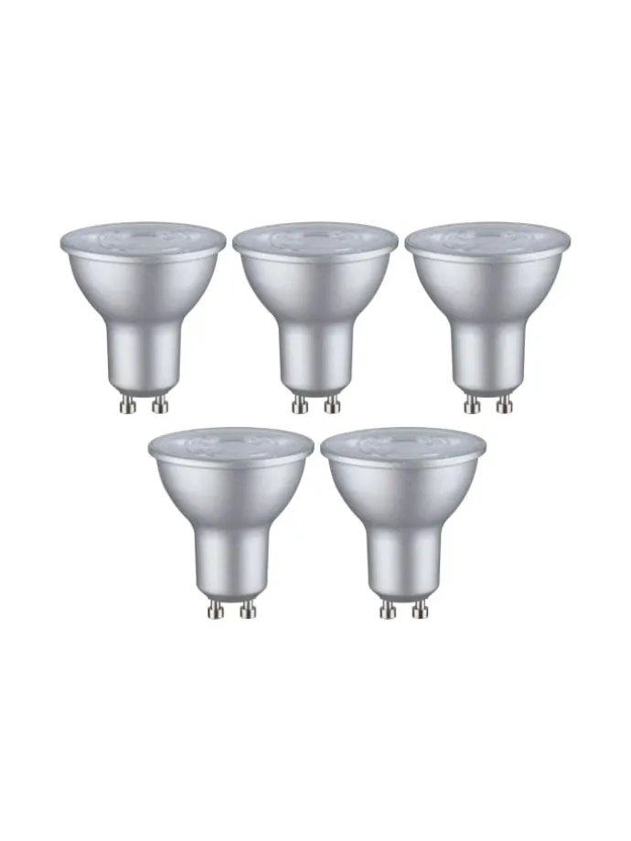 Standard 230V LED Reflektor Reflektor GU10 460lm 4,9W 2700K Weißaluminium E