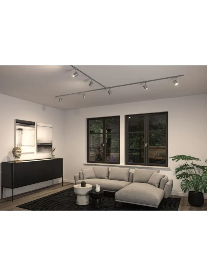 Standard 230V LED Reflektor Reflektor GU10 460lm 4,9W 2700K Weißaluminium E