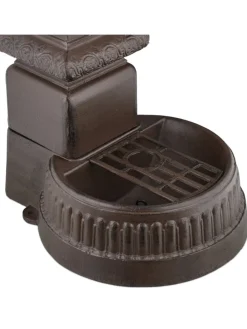 Standbrunnen in Braun - (B)44,5 x (H)100 x (T)38 cm