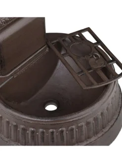 Standbrunnen in Braun - (B)44,5 x (H)100 x (T)38 cm