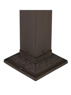 Standbrunnen in Braun - (B)21 x (H)81 x (T)24,5 cm