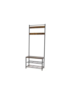 Standgarderobe Mano in braun