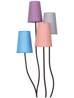 Standleuchte "Boho" in Bunt - (H)138 cm