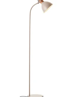 Standleuchte "Erena" in Taupe - (H)150 cm