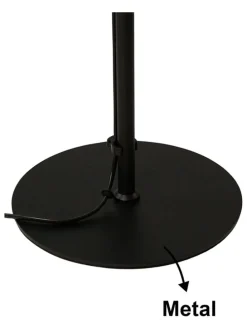 Standleuchte in Grün - (H)147 cm