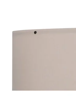 Standleuchte in Hellbraun/ Beige - (H)150 x Ø 38 cm