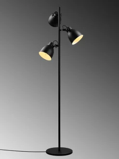 Standleuchte in Schwarz - (H)162 cm