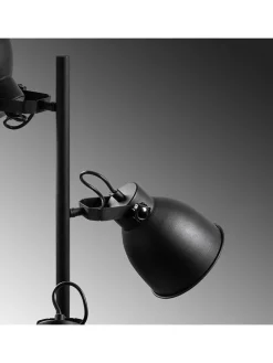 Standleuchte in Schwarz - (H)162 cm