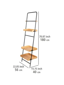 Standregal Loft, Standregal Mod. Loft in Schwarz