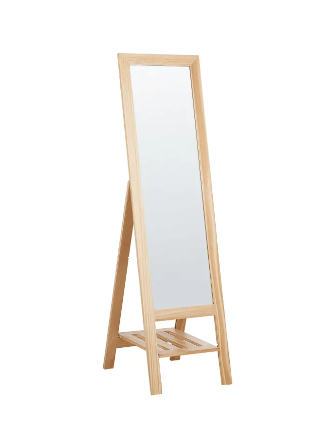 Standspiegel LUISANT in Braun - (W) 40 x (H) 145 x (L) 52 cm