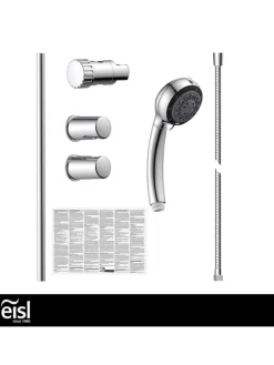 Stangenbrauseset ''Vital'' in Chrom