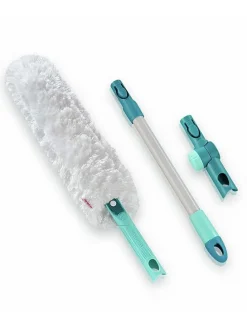 Staubwedel "Superduster XL Pro" in Türkis/ Weiß