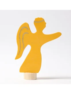 Steckfigur Engel H 7 cm ab 1 Jahr in gelb