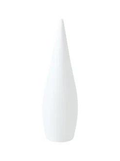 Stehlampe für den Außenbereich VULETAS in Weiß - (W) 27 x (H) 81 x (L) 27 cm