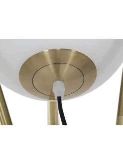 Stehlampe in gold