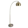 Stehlampe in Gold - (B)92x (H)180 x (T)35 cm
