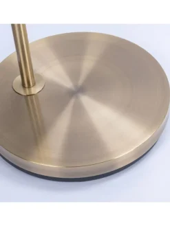 Stehlampe in Gold - (B)92x (H)180 x (T)35 cm