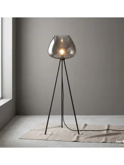 Stehleuchte ARA in Grau / Schwarz