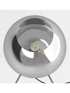 Stehleuchte ARA in Grau / Schwarz