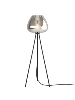 Stehleuchte ARA in Grau / Schwarz