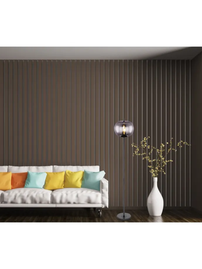 Stehleuchte "BLACKY" in black