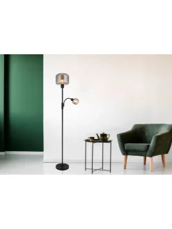 Stehleuchte "GIUSEPPE" in black