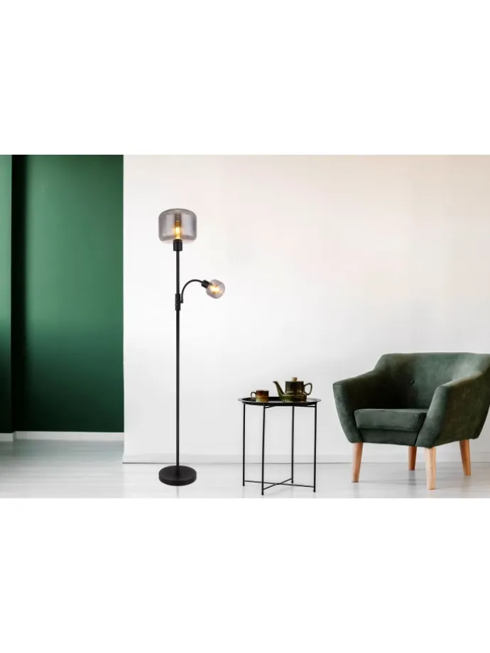 Stehleuchte "GIUSEPPE" in black