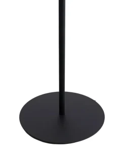 Stehleuchte handgefertigt Treibholz, Metallgestell Schirm Fackeloptik in Natur